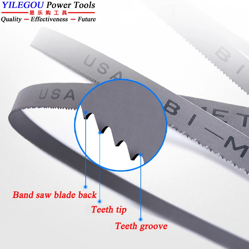 thumbnail image 2 of Milwaukee 48390601 3-Pack 1140mm Extreme Thick Metal Bandsaw Blades Deep Cut 2 of 13