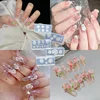 5PC * 3D Nail mold Transparent Silicone Carving Mold DIY UV gel Nail Silicone Mold Nail Enhancement Decoration Tool (4 * 2cm) 2