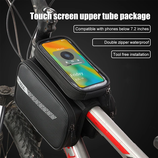 Borsa Bici Porta Cellulare con Touch Screen fino a 6,5