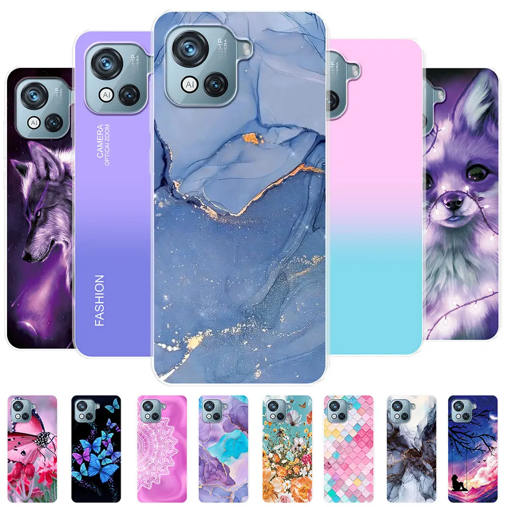 Per Blackview Oscal C80 Custodia Marble Fashion Soft Silicone Tpu Clear Phone Case Per Blackview Oscal C80 Cover Case Oscalc80 Coque