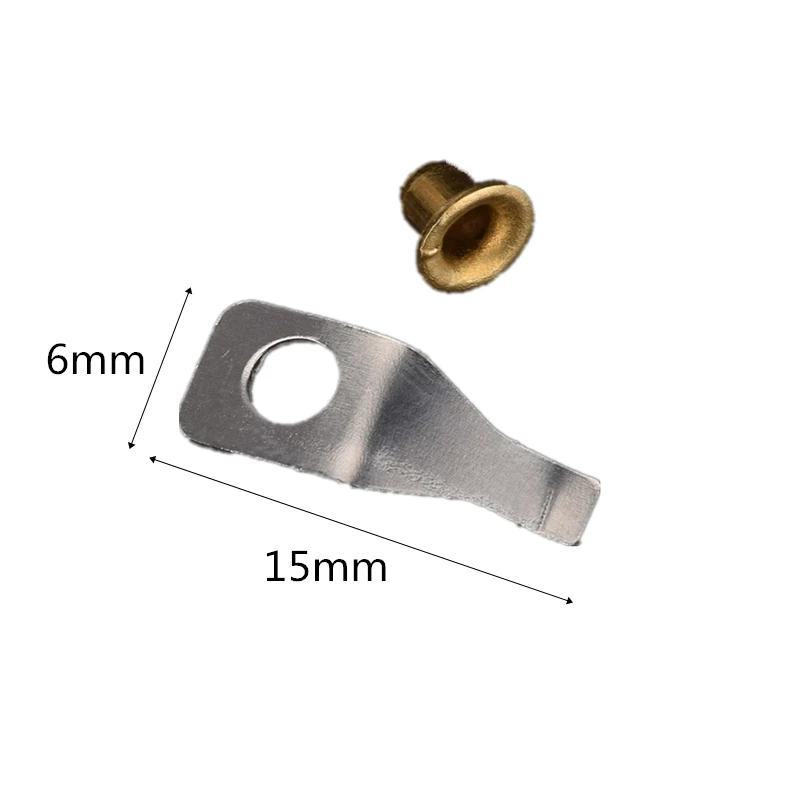 10Set Narrow Slim Sheet Spring Plate Repair Replacement Parts For Zippo Narrow Slim Version Kerosene Gasoline Lighter Wholesale 3