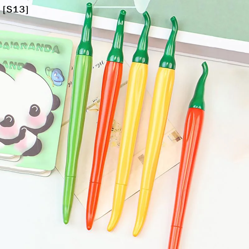 5Pcs 귀여운 시뮬레이션 카옌 시리즈 젤 펜 사무실 학교 문구 어린이를위한 쓰기 펜 크리 에이 티브 서명 펜 [Q] Q @