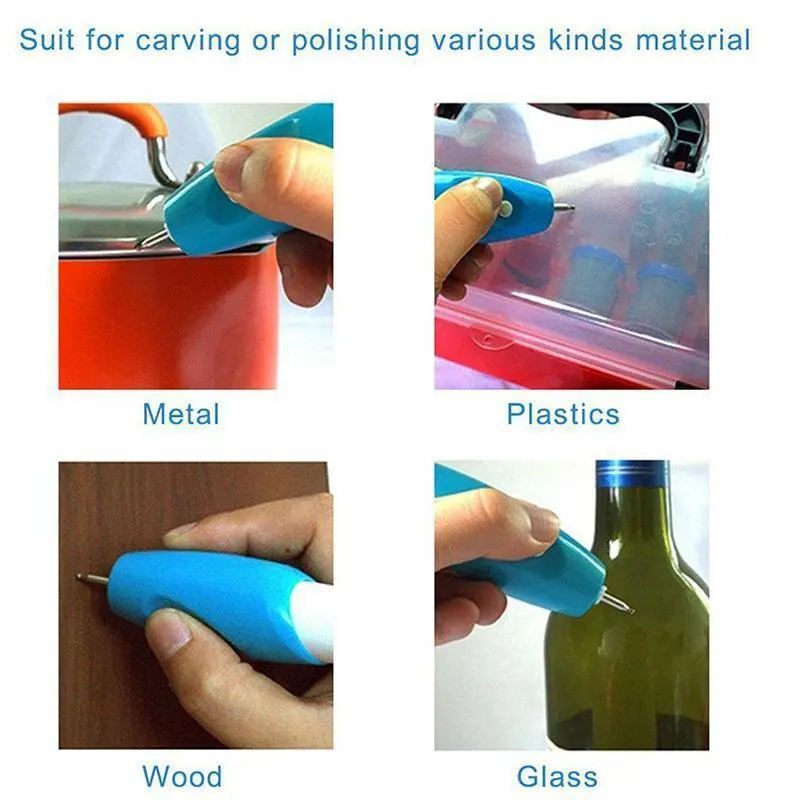 Electric Engraving Pen for Plastic Wood Metal Glass Stone