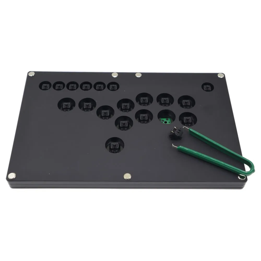 All Buttons Hitbox Style Arcade Game Console Joystick Transparent Fight ...