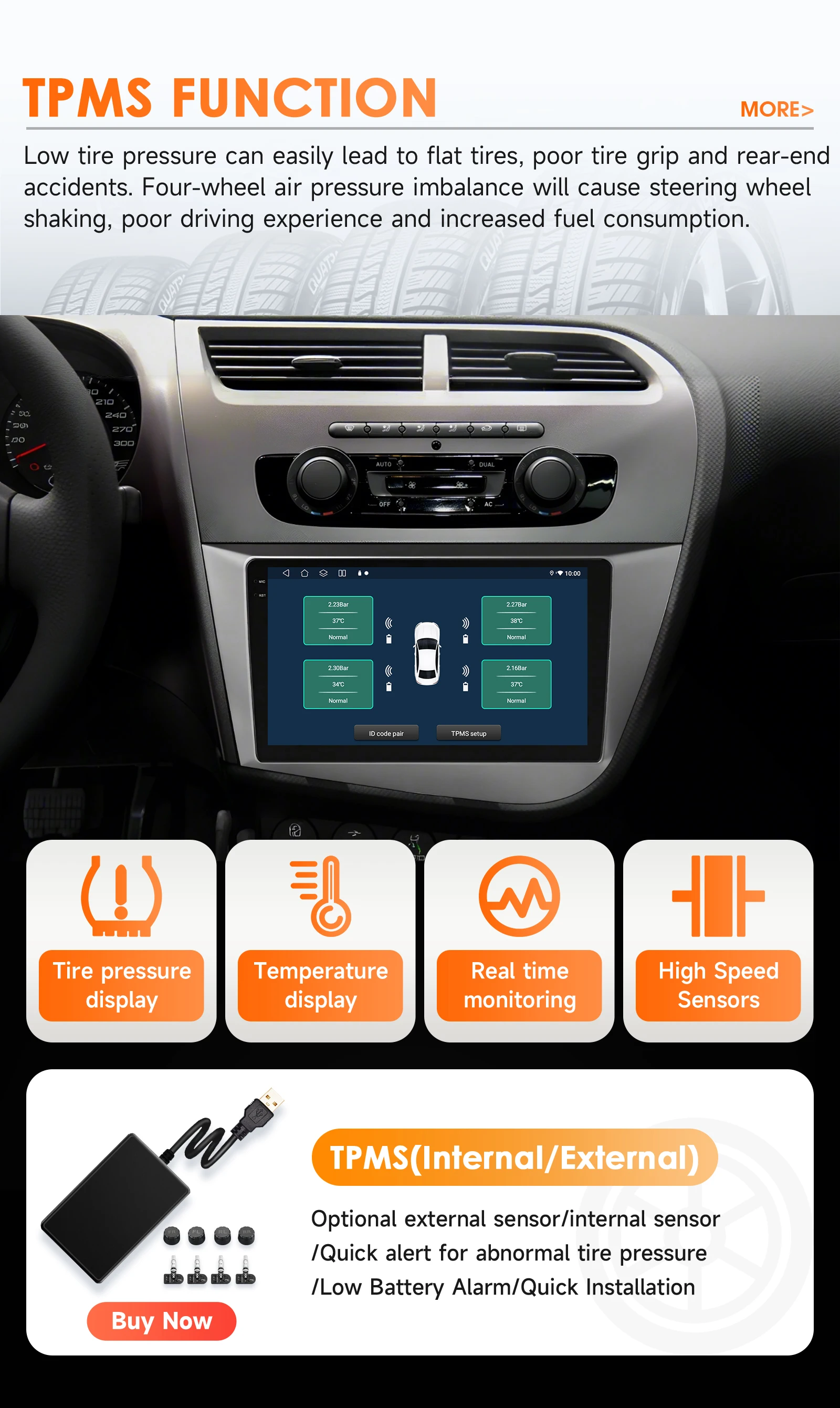 OSSURET 6115 Autoradio Android für Seat Altea 2004–2015 Toledo 2004–2009 Carplay Auto-Multimedia-Player Intelligentes Autoradio – Detail 40