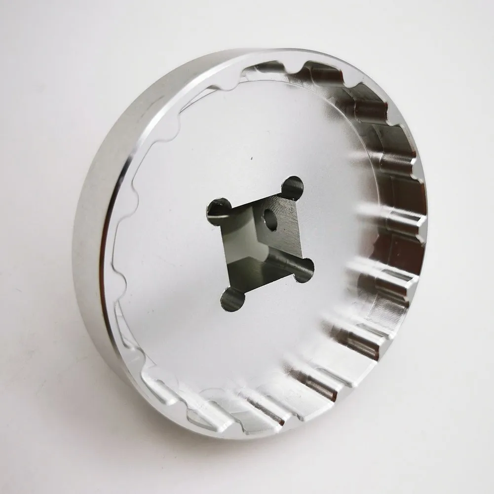 

Велосипедные аксессуары, нижний кронштейн, инструмент для велосипедного нижнего кронштейна, Серебряный 16T адаптер для трека Emonda, алюминиевый сплав