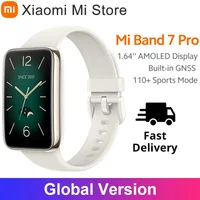 Original Xiaomi Mi Band 7 Pro 1.64'' AMOLED Curved Screen GPS Blood Oxygen 12 Days Life Smart Band 7 Pro Global Version 1