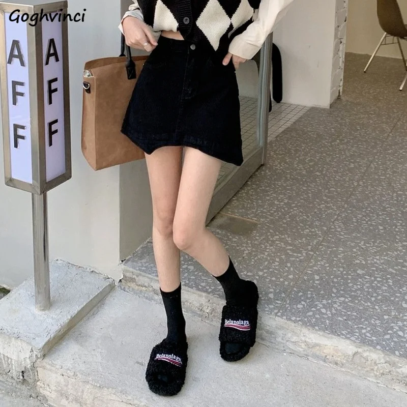 

Skirts Women Summer Cool Ladies Girls Clothing Simple Above Knee Pocket Elegant Popular College Empire Leisure Cosy New Fit