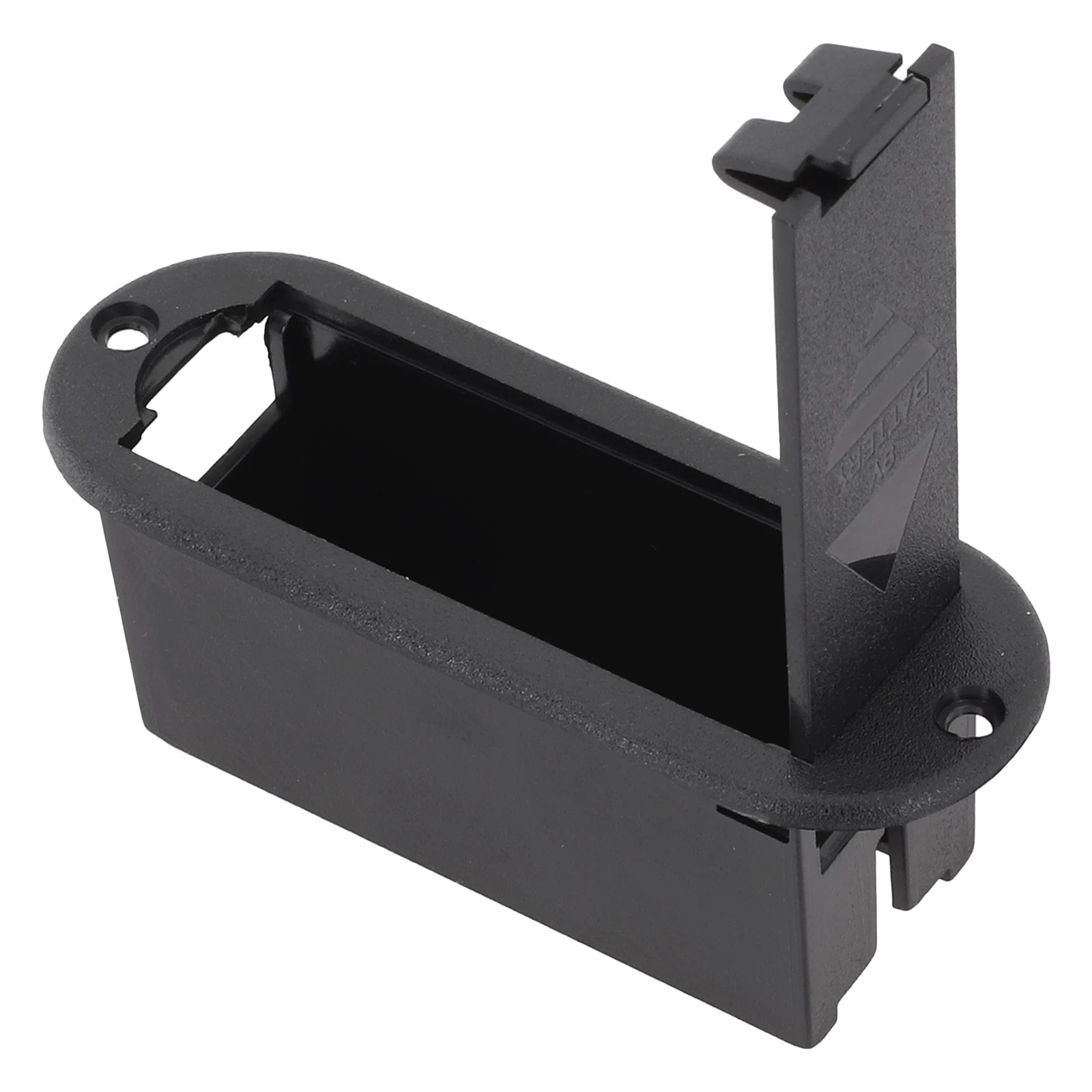 Bass-Batteriegehäuse, 81,5 x 29,5 mm, 9 V-Batteriekasten, flache Montage, Batteriegehäuse für elektrische Instrumente für aktive Tonabnehmer