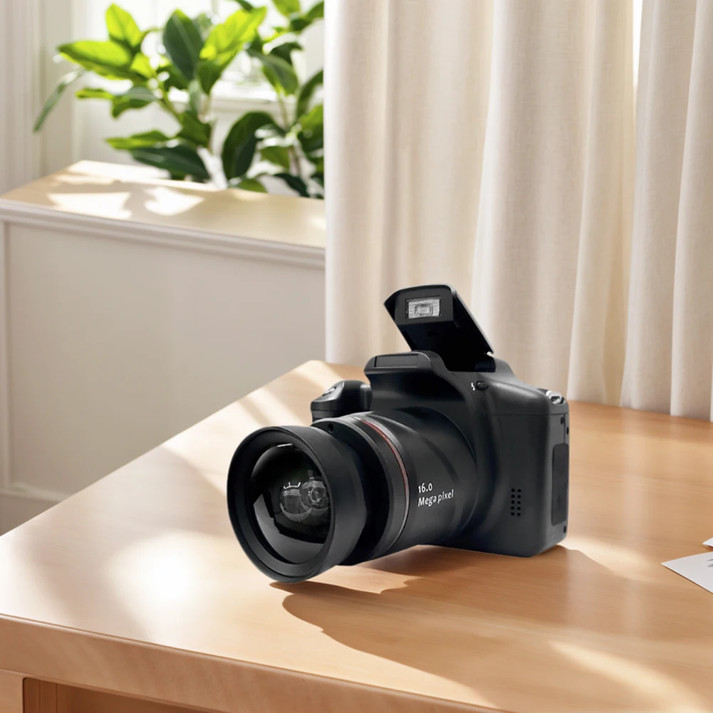 16MP Digital Camera – Vlogging Camera with 2.4 Inch LCD Screen & 16X Digital Zoom