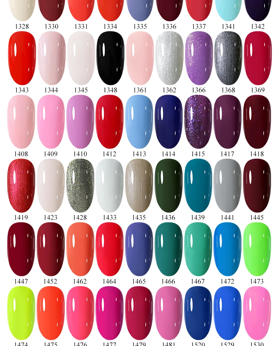 Arte Clavo 15ml Gel-Nagellack Neon Braun Königsblau Rot Grün Nude Nail Art Lack Gel-Lackierung Top Coat UV-Gel-Nagellack – Detail 16