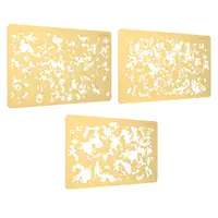 Airbrush Templates and Stencils 1/72 1/48 1/32 1/35 Model Scenery Crafts Educational Toys Handmade Architecture Building Accs 1