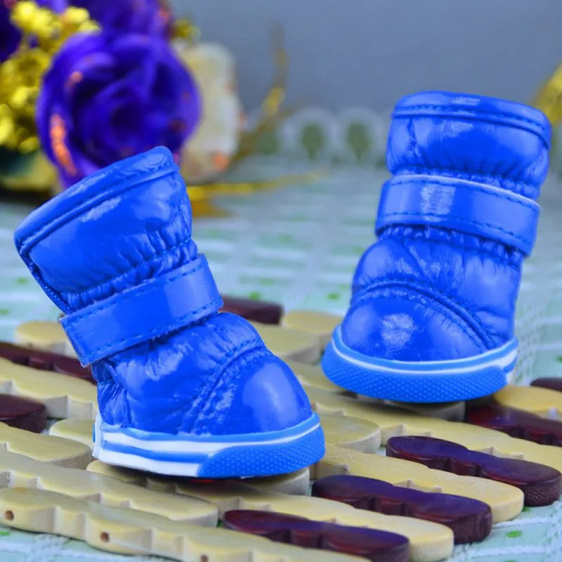 Title 17, Ruffled Mirror Leather Non-Slip Soles Warm Shoe...