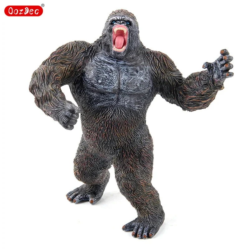 Growl Gorilla Toys Warrior Fight Mode Pvc Animals Model Decoration Action Figures Gioco Di Ruolo Story Toy Regalo Per Bambini