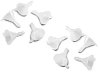 10Pcs Mini Funnel Filling Empty Bottle Packing Tool For Travel Plastic Mini Small Funnels For Perfume Liquid Essential 1