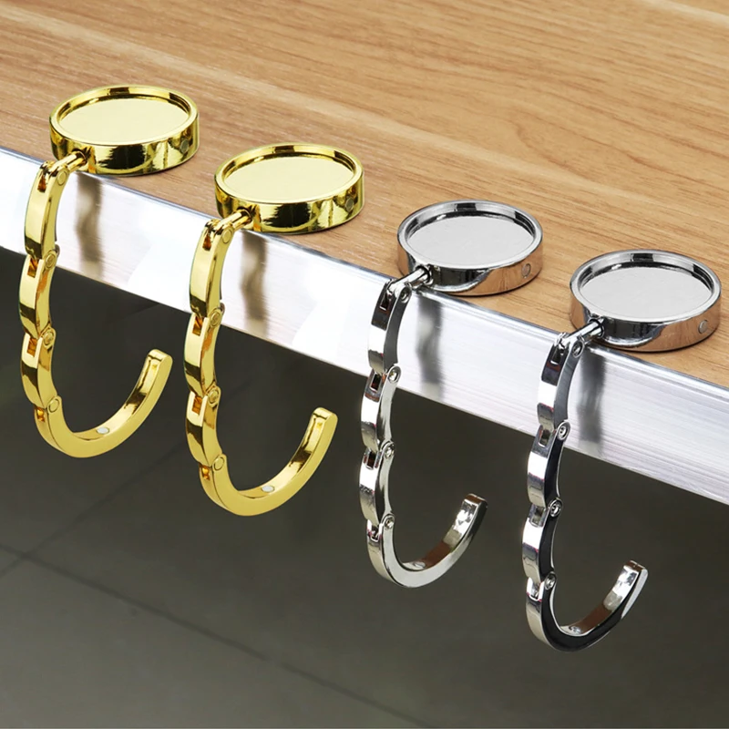 Gancho Colgante Para Bolso De Mano - Soporte De Mesa Plegable, Ideal Para Bodas O Eventos