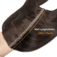 Invisible Hole Flat Pu Tape Human Hair Twin Tabs 25cm Long Tape PU Weft Real Human Hair No Glue Microlink Application 40-50g - Image 2