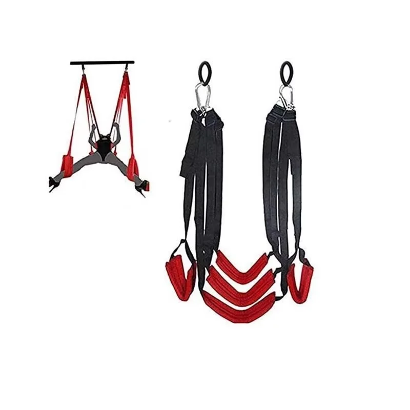 Alternative Couples Sex Set-Flirting and Adult Pleasure Swing with 4/5 cushion