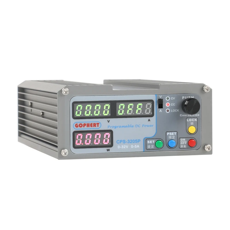 Gophert-diy Micro Interruptor Digital Ajustável Fonte de Alimentação Universal dc Laboratório Faça Você Mesmo 110v240v Cps1610p Cps3205p Novo