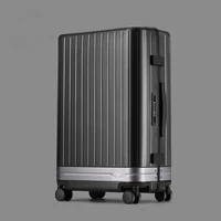 Ensembles de bagages bagages cadre en aluminium valise d'embarquement de voyage boîtier de chariot 20 pouces 24 hommes et femmes 26 pouces valise ensemble Maletas 2