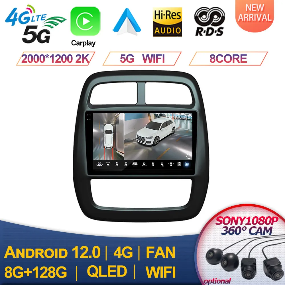 forRenaultKwid20152019AndroidCarRadioStereoGPSNavigationFM