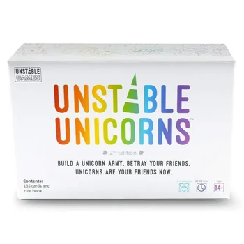 Unstable Unicorns Board English Family Party Expansion Basic version Of Classic Board Games 2