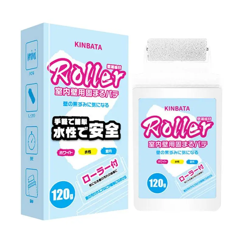 

Small Roller Wall Patching Brush Small Roller Brush Wall Latex Paint 120g Small Rolling Brush Latex Paint Art Roller Cream Home