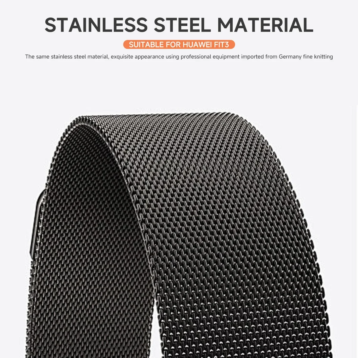 Milanese Loop Metal Magnetic Bracelet Strap