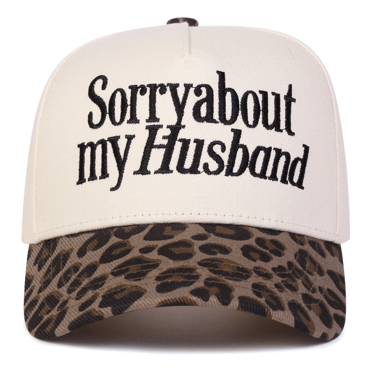 Unisex-Baseballmützen mit Stickerei „SORRY ABOUT MY HUSBAND“, für Frühling und Herbst, für den Außenbereich, verstellbar, lässige Hüte, Sonnenschutzhut, Sportkappe – Detail 3