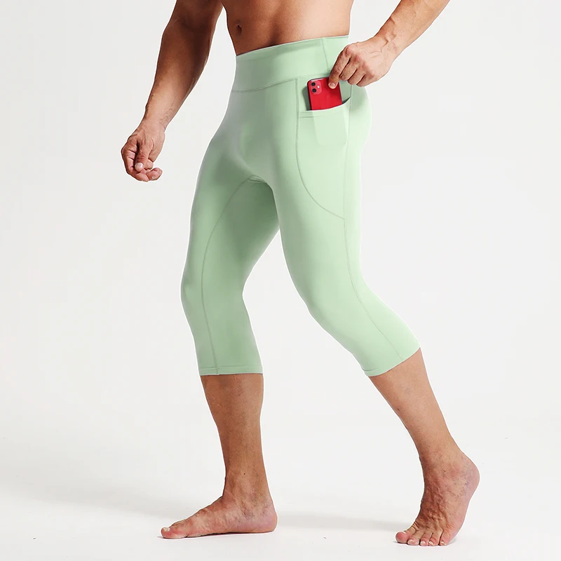 Men Kid Boy Girl GYM Capri Running Tight Pants Basketball Football Soccer Exercise Sport 3/4 Cropped Kneelet Leggings Shorts 612 sports shorts,sports leggings,cycling shorts,compression pants