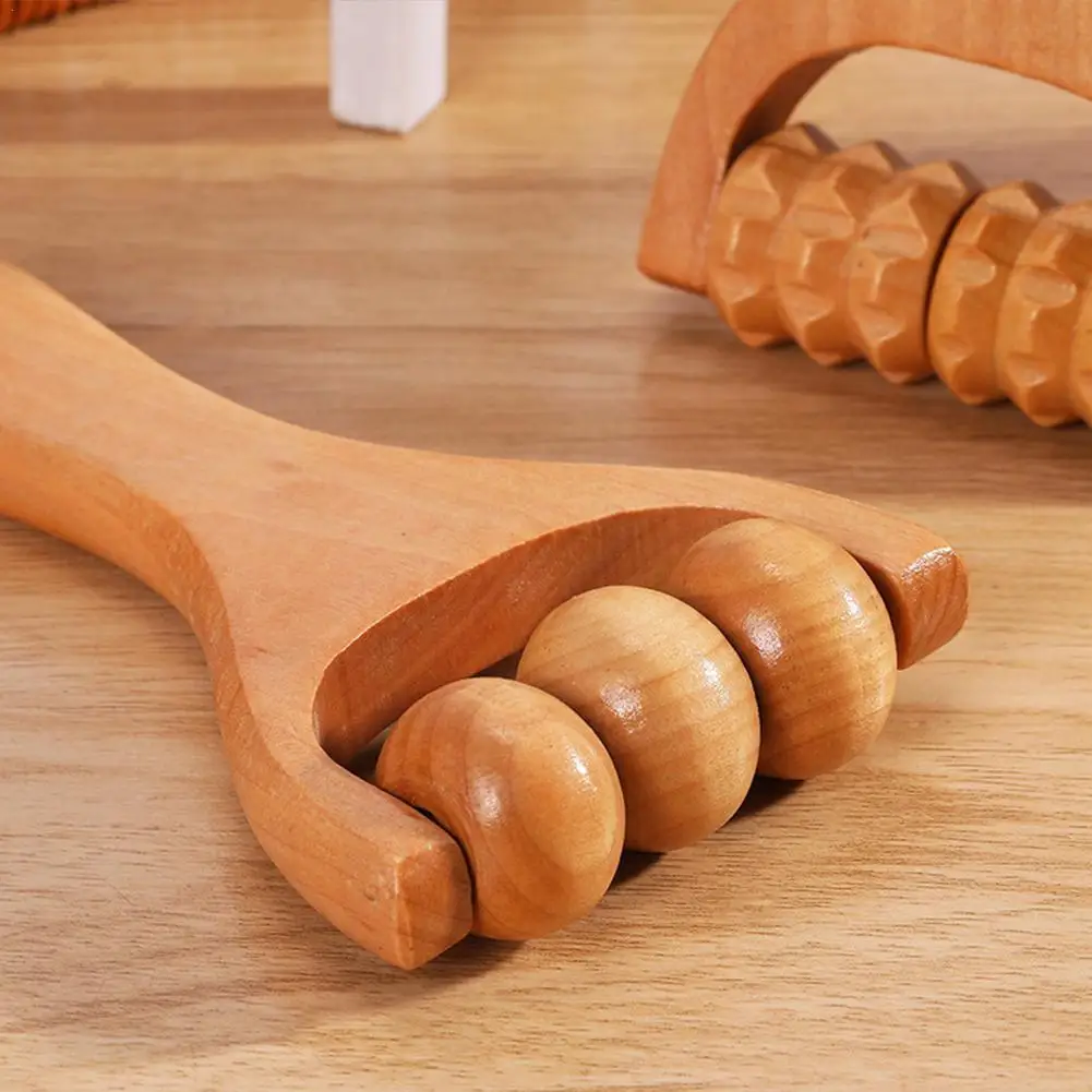 

Wood Roller Body Reflexology Acupuncture Therapy Meridians Scrap Massager Massager Tool Drainage Foot Lift 2024 Lymphatic F