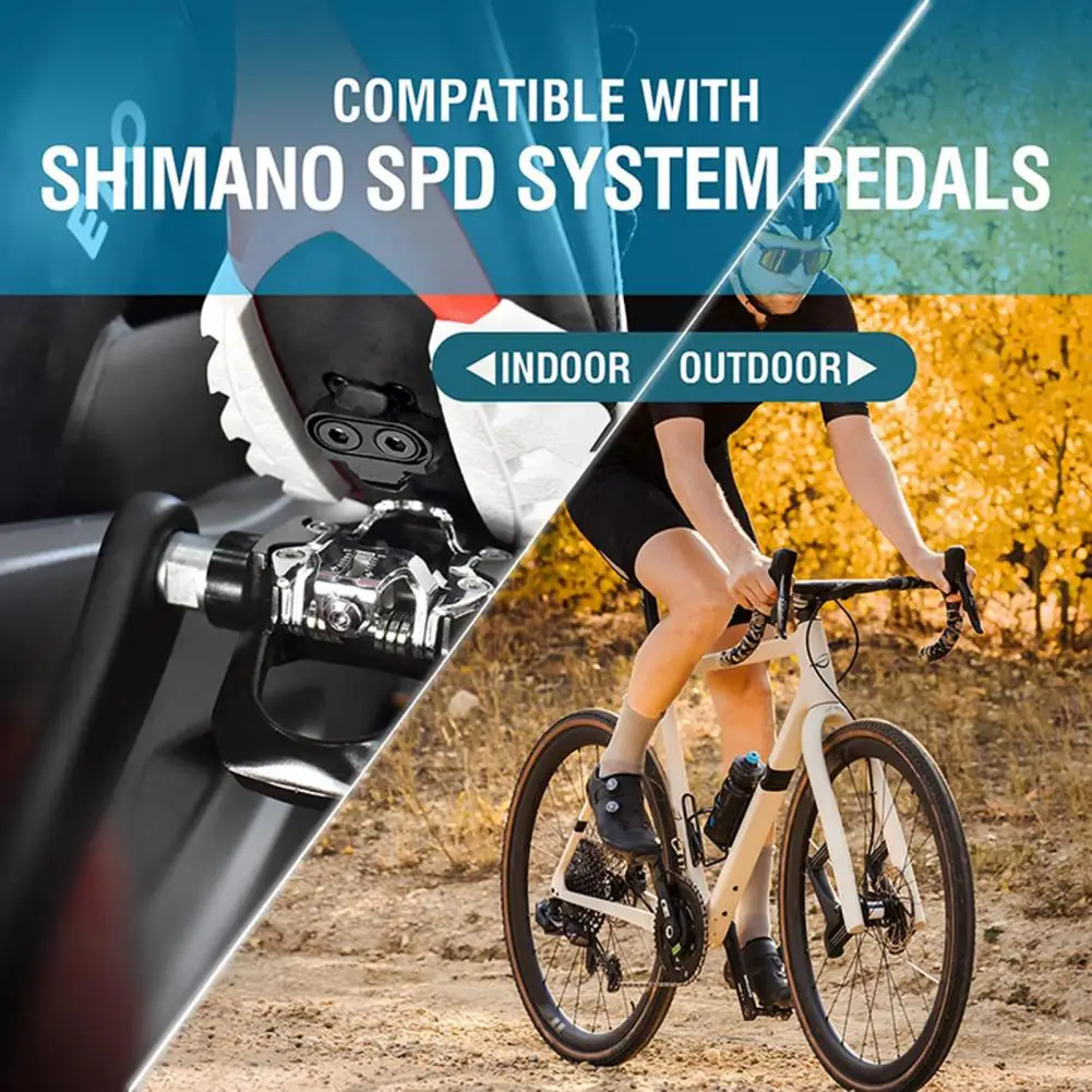 

Велосипедные штифты для обуви, Термообработанные винтовые шайбы, противоскользящие велосипедные штифты для обуви Spd Sm Sh51, односторонние для мужчин, для дома