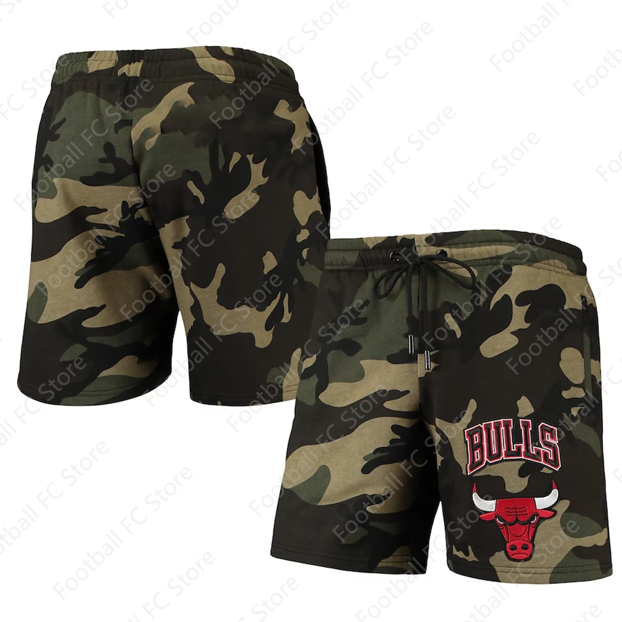 Chicago Bulls Camo Basketball Shorts for Adults and Kids Training Uniform Oversized Kit kids shorts,basketball shorts,mens sports shorts