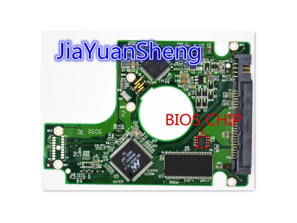 Western Digital 1200Bevs-60Lat0 / Logic Board /2060-701424-007 Rev A , 2060 701424 007 / 2061-701424-N00