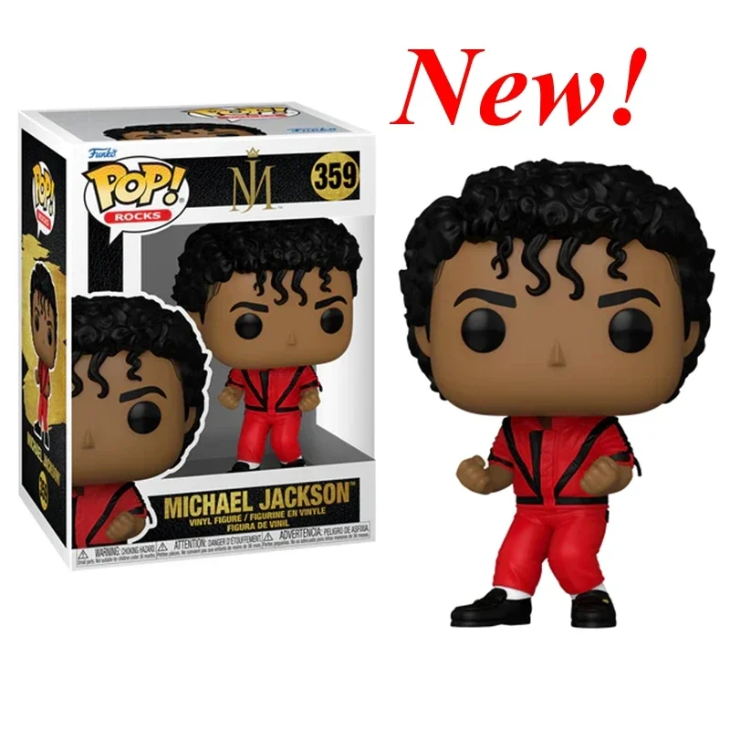 thumbnail image 1 of FUNKO POP ROCKS Michael Jackson #24 #345 Michael Jackson #352 #359 Figuras de vinilo Juguetes Colección de muñecas Modelos para NIÑOS Regalos, 1 of 5