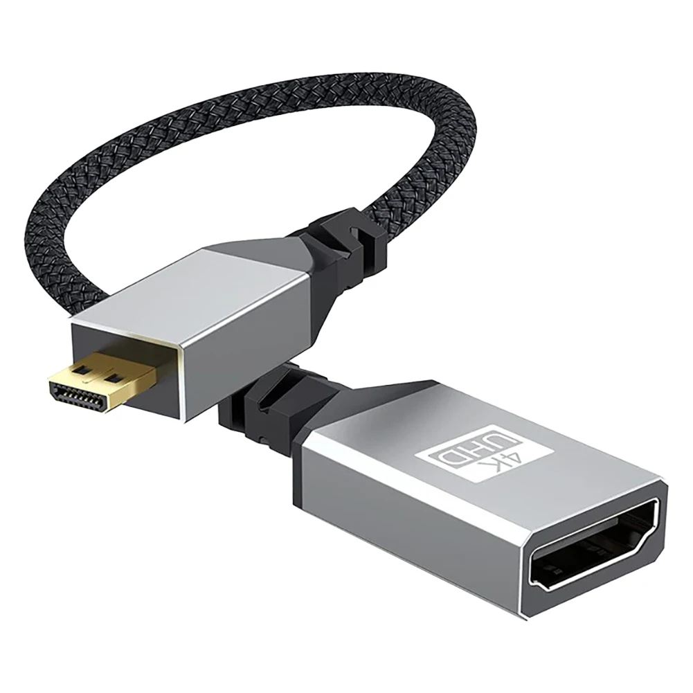 ī޶ HDTV Ϳ  , ũ HDMI ȣȯ ͽټ ̺, V2.0, 4K @ 60HZ, 20cm