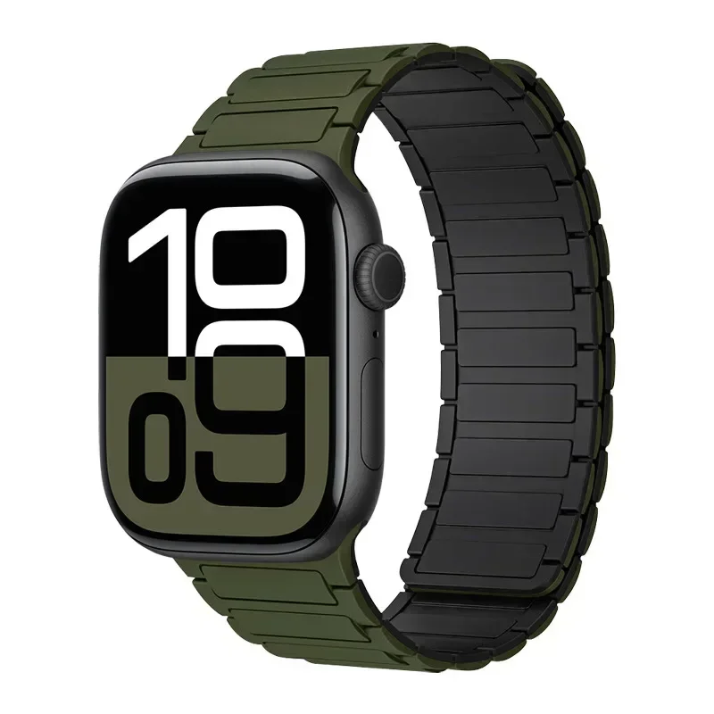 Magnetic Silicone Strap Bracelet