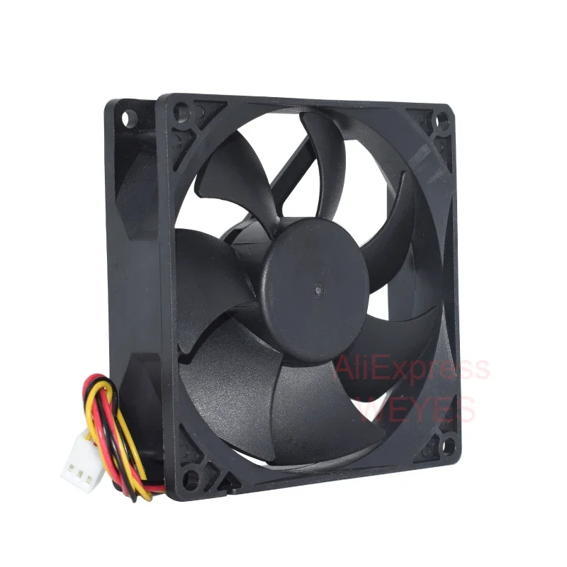 Everflow F용 새로운 Square 서버 쿨러 팬 129025 SMT 90x90x25mm 3핀 DC12V 0.18A