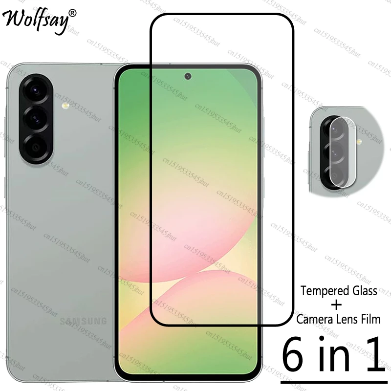 Volle Abdeckung aus gehärtetem Glas für Samsung Galaxy Quantum 6, Displayschutzfolie Galaxy Quantum 6 Kameraglas für Samsung Quantum 6 Glas