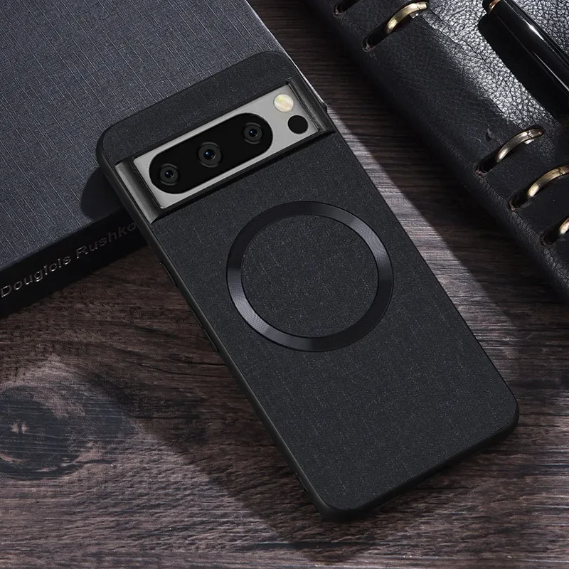 MagSafe Fabric Cloth Magnetic Wireless Charging Slim Case Cover