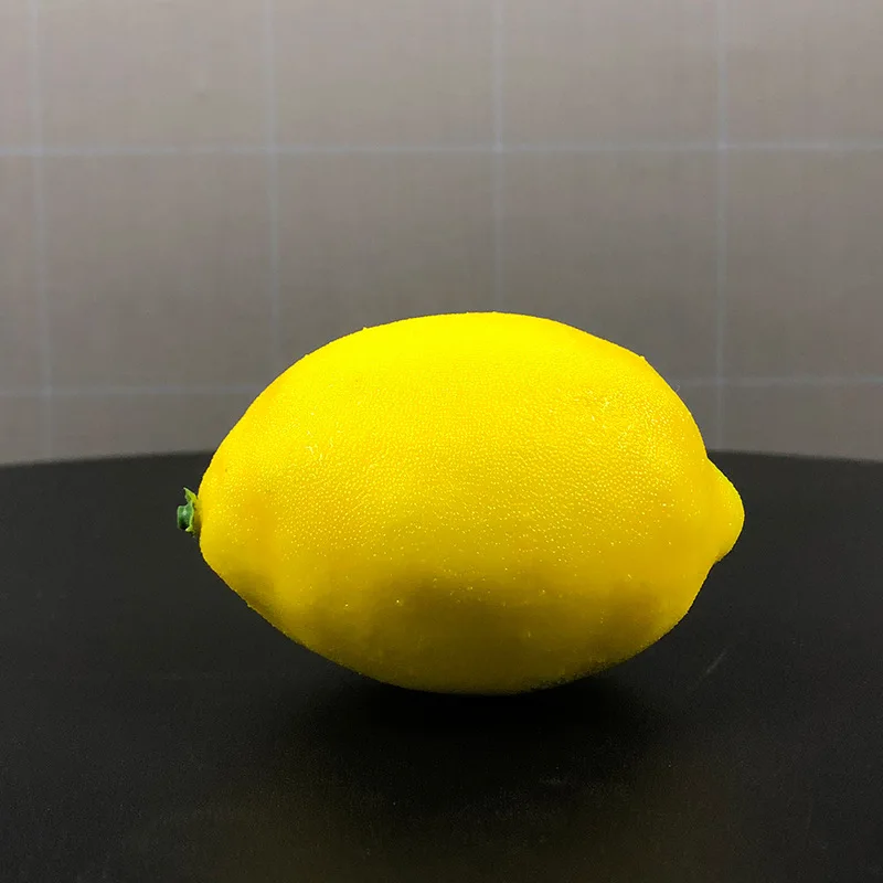 Artificial Fake Lemons Realistic Faux Fruits Photography Props For Home Kitchen Table Decoration