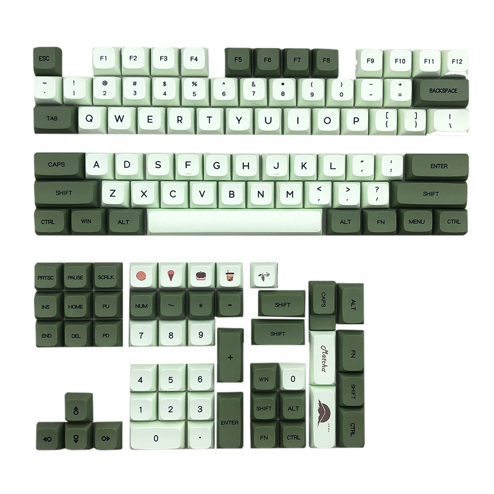 Inglês japonês keycaps