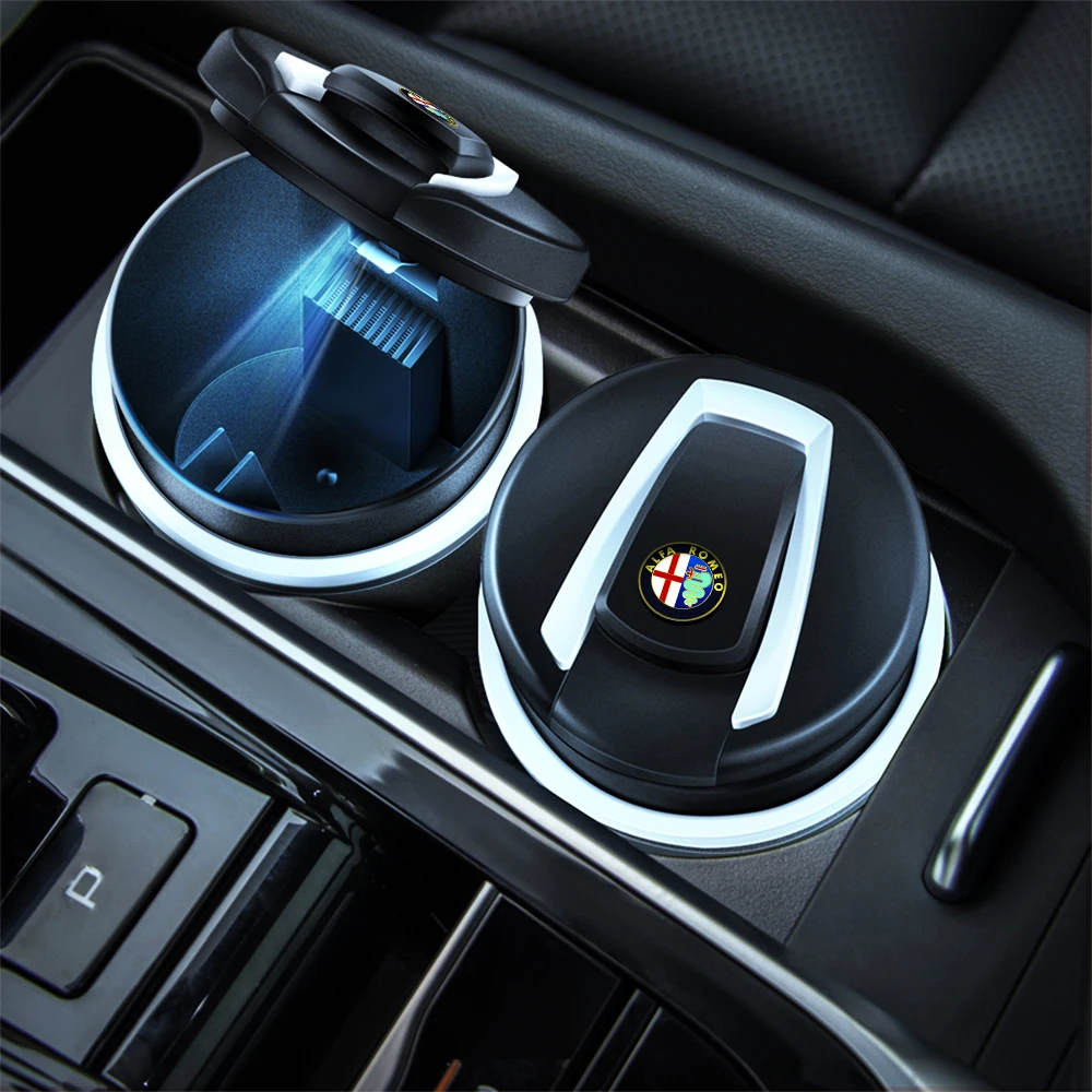 Alfa Romeo Auto Asbak - Premium materiaal detail