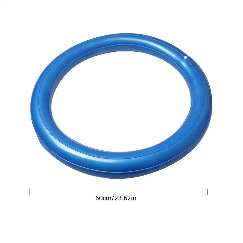 Exercise Ball Base Round PVC Stability Ball Balance Seat Reusable Multifunctional Stand For Home Gym Improves Posture
