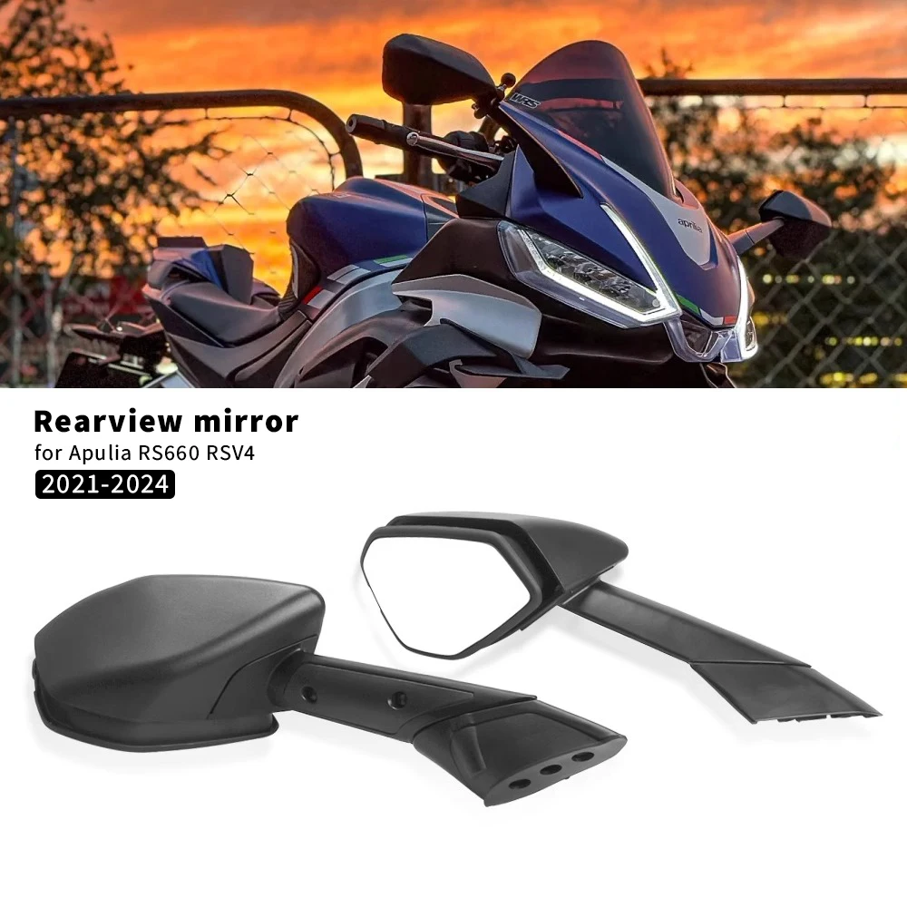 Suitable for Aprilia RS660 RSV4 rearview mirror 2021 2022 2023 2024 ...