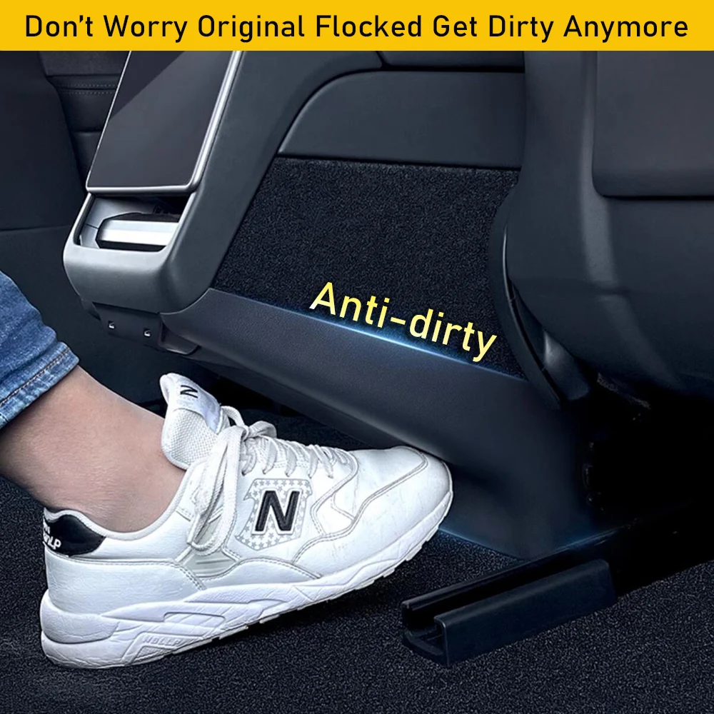 Rear Center Console Anti-Kick and Scratch-Proof Pad