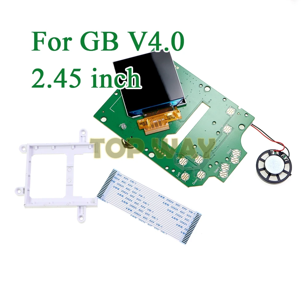 Ӻ DMG GB V4.0 DMG ܼ LCD ũ ü 2.45 ġ IPS Ʈ LCD ŰƮ, 10 Ʈ