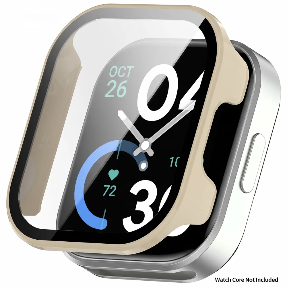 Enhanced Case with Tempered Glass - Anti-Scratch Full Cover Bumper Shell