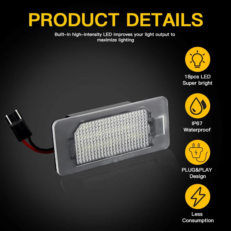 LED ̼ ȣ Ʈ , ǾƮ 500X 2014 2015 2016 2017 2018 2019  , 12V 6000K ڵ , 2 