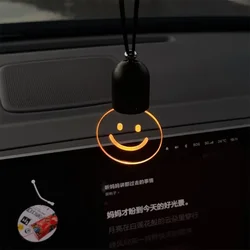 Vintage Car Hanging LED Light Decorations - Ambient Lighting Accessories (Smiling face)